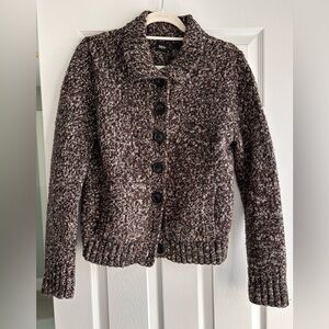 Mossimo Supply Co. Black and White Knit Cardigan